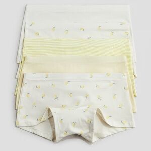 H&M 3 x 5 PACK GIRLS COTTON BOXER BRIEFS
